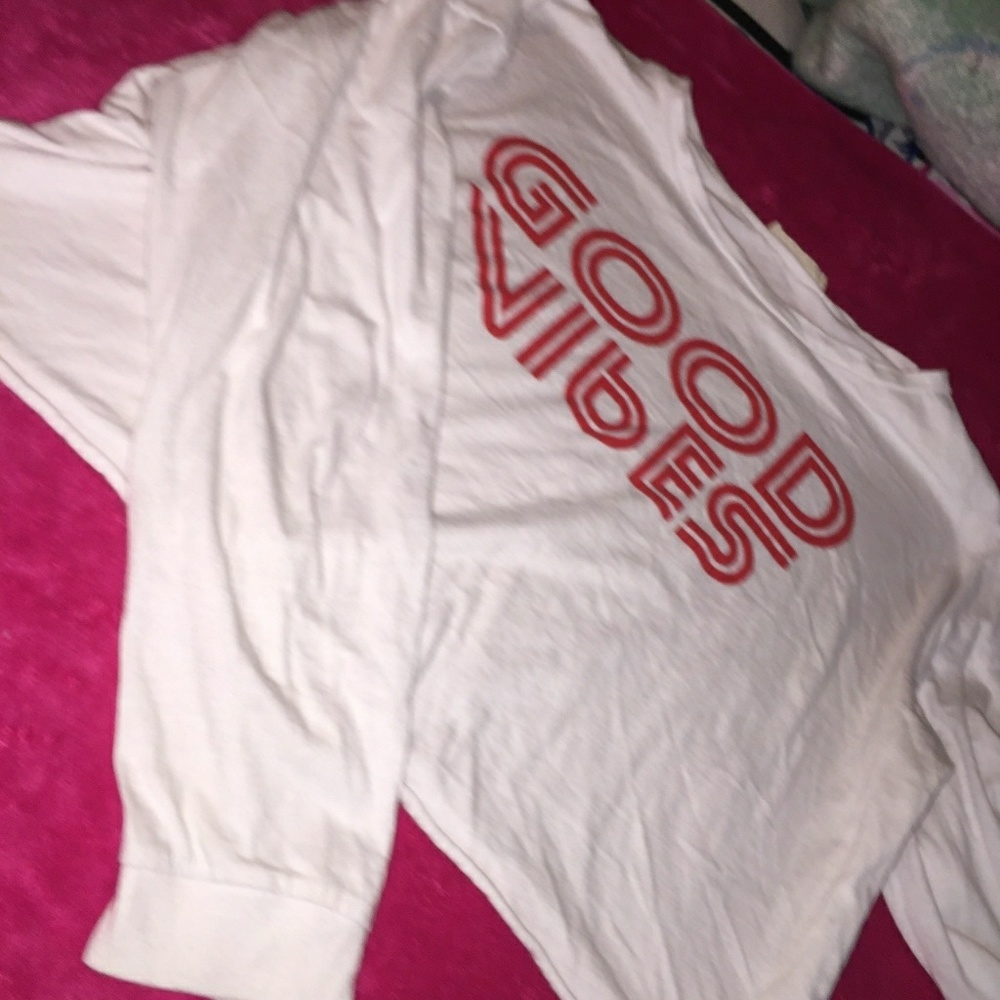 long sleeve crop top